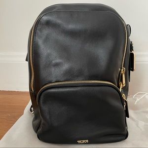 TUMI LEATHER HANNAH BACKPACK